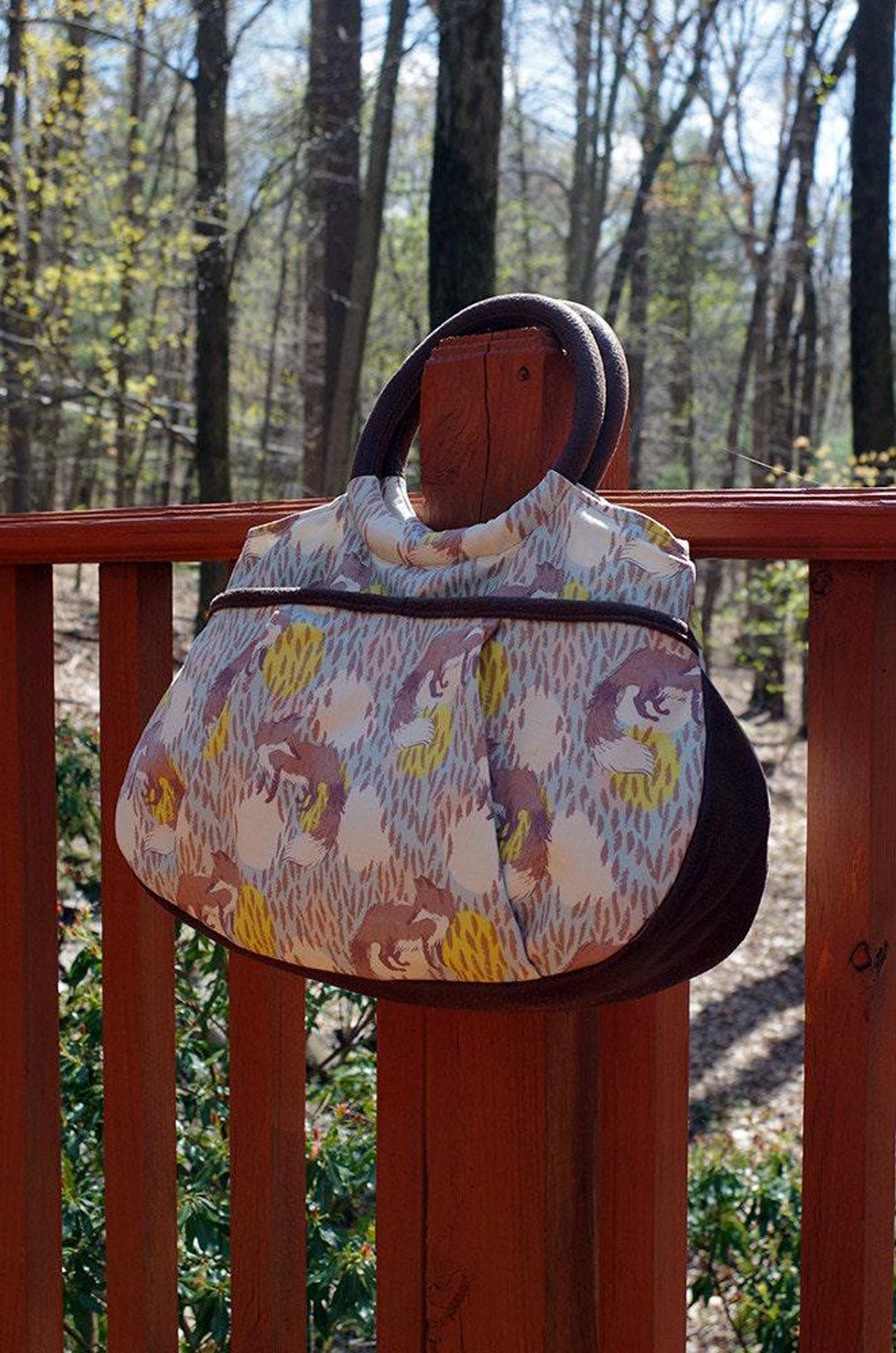 Swoop Bag Pattern Swoon Patterns: Julie Ring Top Handbag - Pdf Vintage Bag Purse Handbag ...