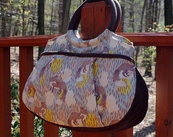 Swoop Bag Pattern Swoon Patterns: Julie Ring Top Handbag - PDF Vintage Bag Purse Handbag ...