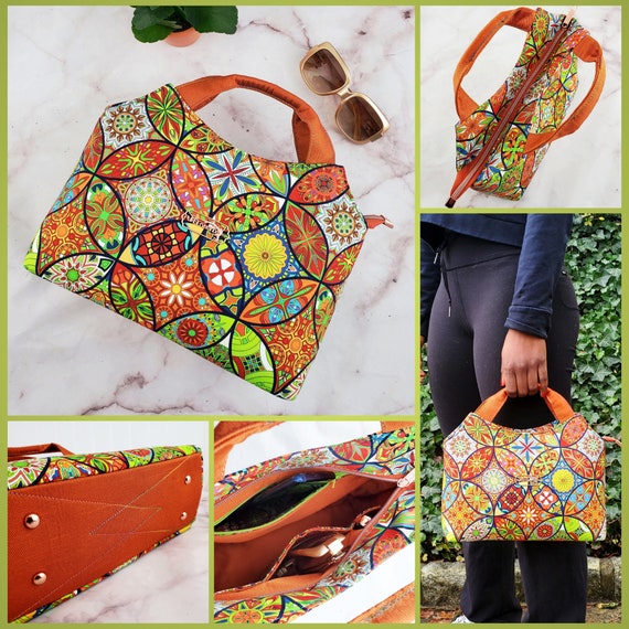 The Hope Handbag Digital Sewing Pattern by Sewing Patterns by Mrs
