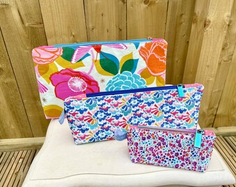 Quick Zip Trio - Mini Market Makes PDF Sewing Pattern