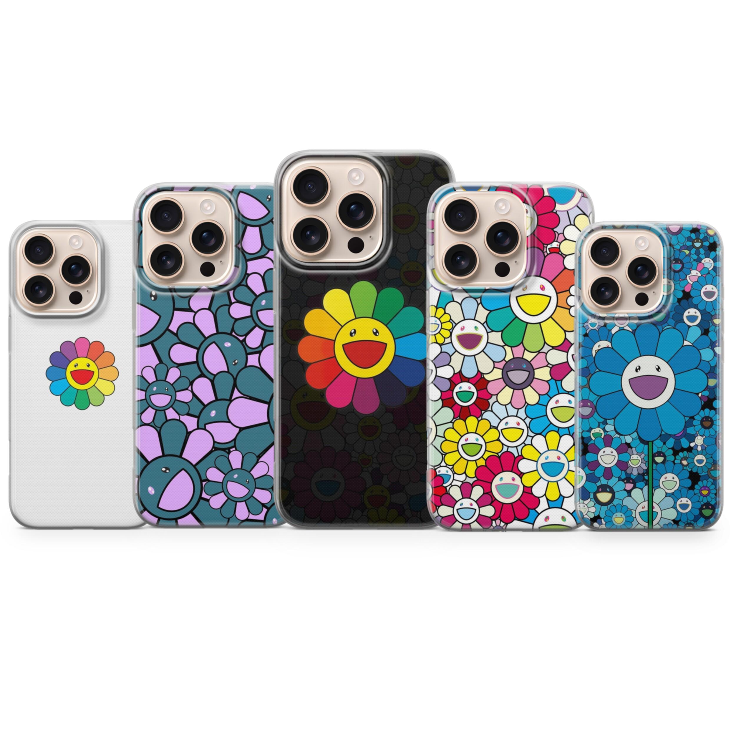 iPhoneアクセサリー TAKASHI MURAKAMI FLOWERS iPhone17 promax Takashi Murakami Flower iPhone Case - Etsy Canada