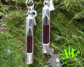 Sterling Silver Blood Vial Kit for Wedding | Blood Vial Necklaces | Blood Vials for Friends | Blood Vial Jewelry