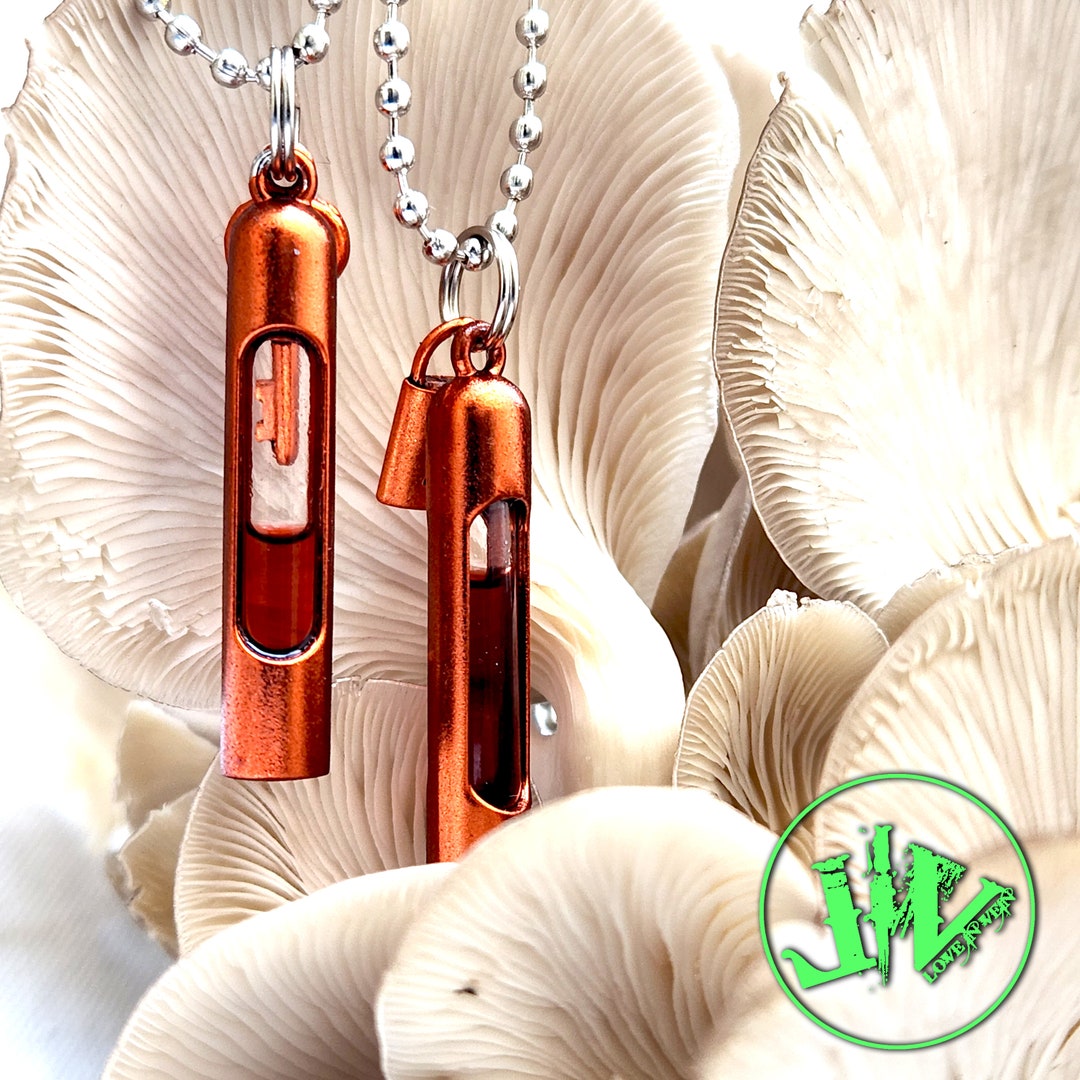 Bronze Color Blood Vial Kit Blood Vial Jewelry Blood Vial Necklaces