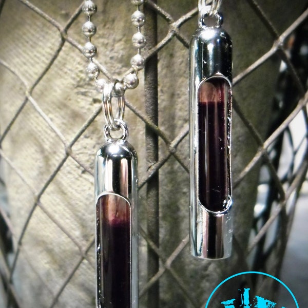 Vial Pendant Etsy