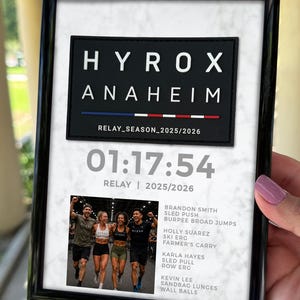 Pantalla de parches HYROX – RELAY (Plantilla digital/Imprimible)