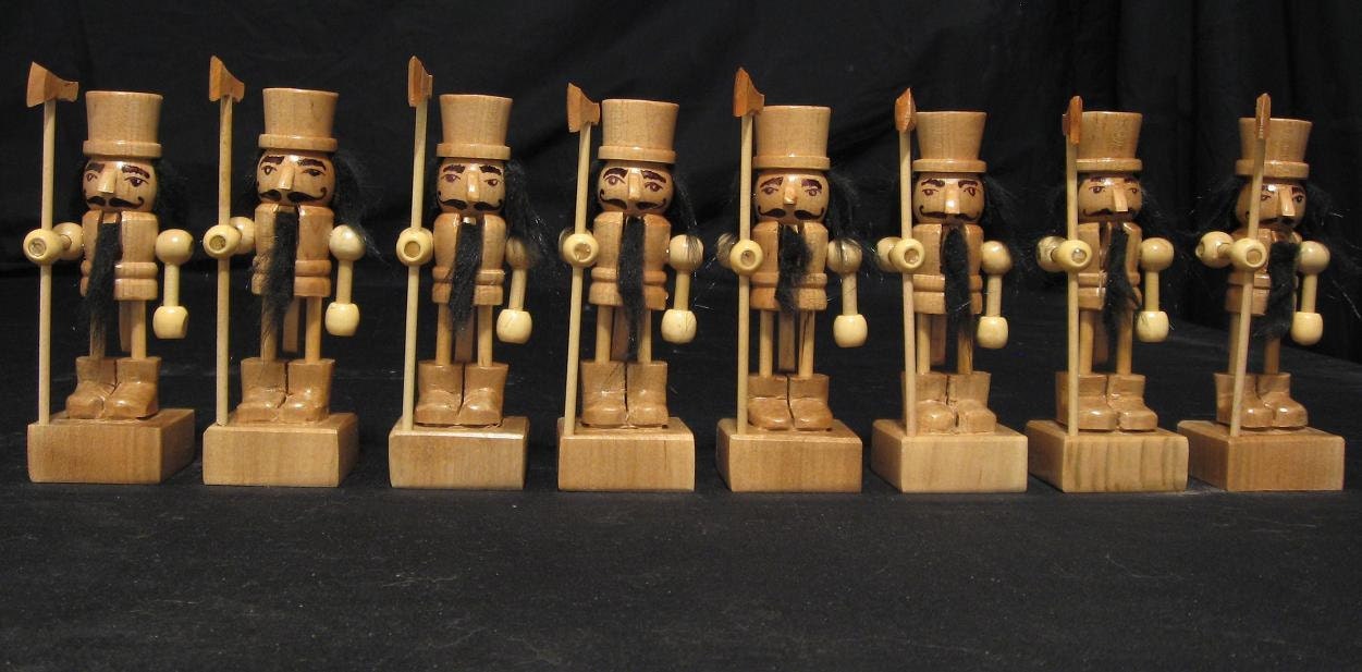 Chess Set Nutcracker Chess Set on Etsy Custom Carved Chess Etsy