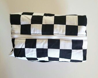 Cosmetic Bag - Checkerboard