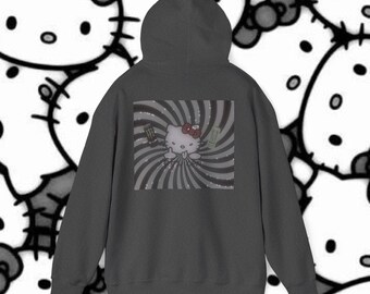 Hello Kitty Unisex Heavy Blend™ Hoodie, Cozy Cartoon Sweatshirt, Cute Gift for Fans, Stylish Black Hoodie, Perfect for Casual Wear, [...]