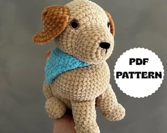 Cane Labrador all'uncinetto / Schema Amigurumi Pdf