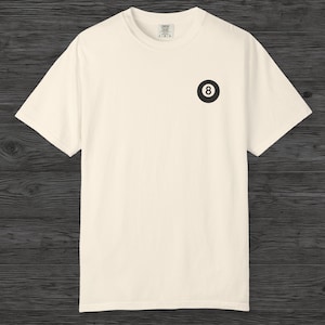 Camiseta de billar de bola 8 / Camiseta unisex de billar