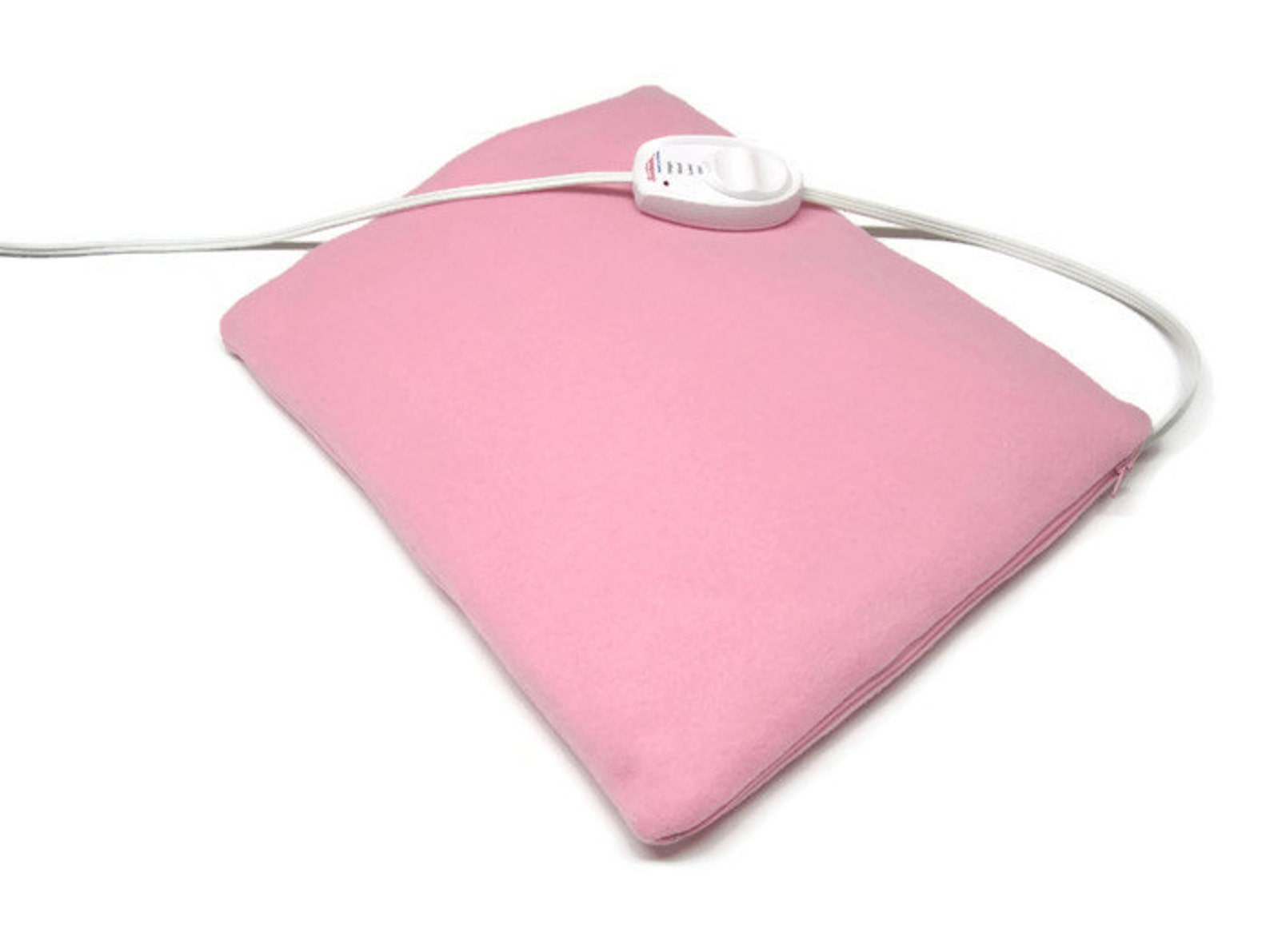 Luxurious Heating Pad Cover Pink Fleece with optional Etsy