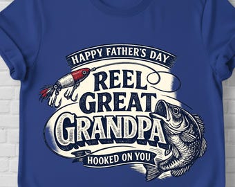 Reel Grandpa Fishing Design (Digital Download)