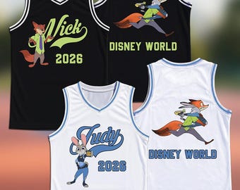 ズートピア タンクトップ 2026、ニック・ワイルド ジュディ・ホップス ノースリーブシャツ、ディズニーワールドの衣装