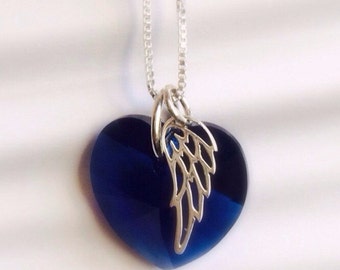 ALS Awareness - Memorial Jewerly - Blue September Birthstone