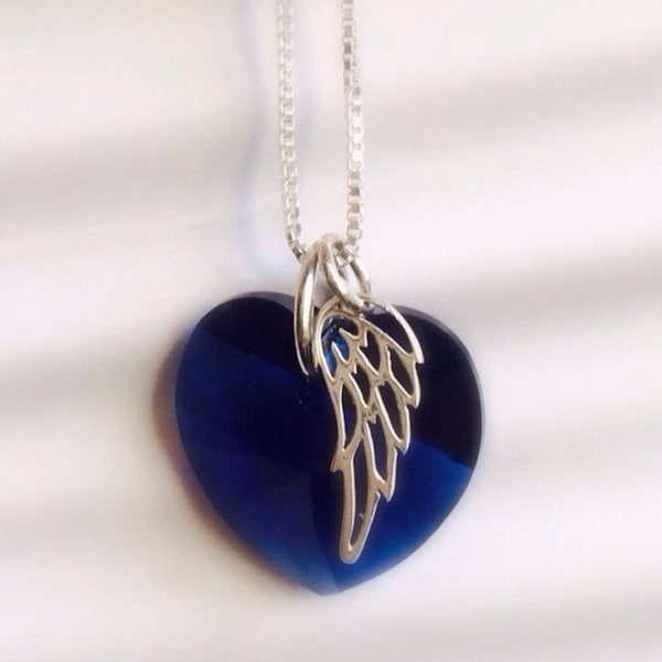 ALS Awareness - Memorial Jewerly - Blue September Birthstone