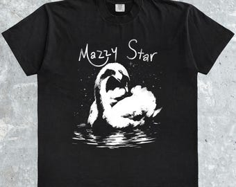 Mazzy Star Swan Shirt, Among My Swan T-Shirt, 90s Band Graphic Tees