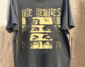Vintage 90's the Beatles Hey Jude All Over Print Single Stitch T