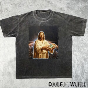 jesus holding cigarettes meme Jesus Cigarettes Shirt