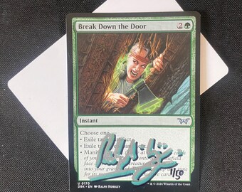 Break Down the Door (foil) - Duskmourn - Etsy