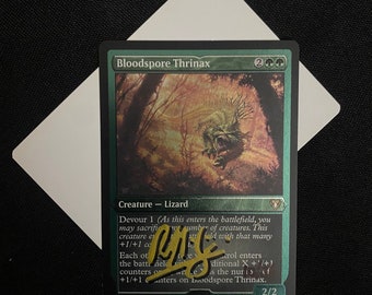 Thrinax de espora de sangre (Foil) marco alternativo - Commander Masters