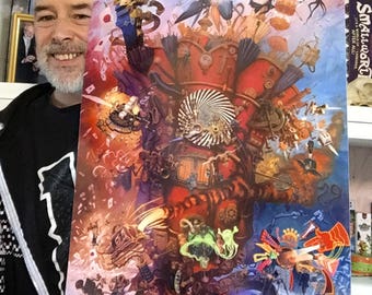 SNEAK Contraption - A2 Poster