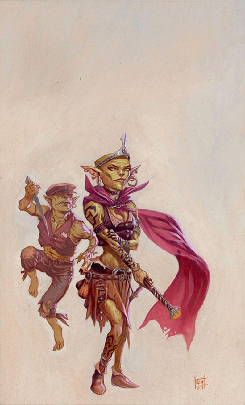 Queen adopted a goblin