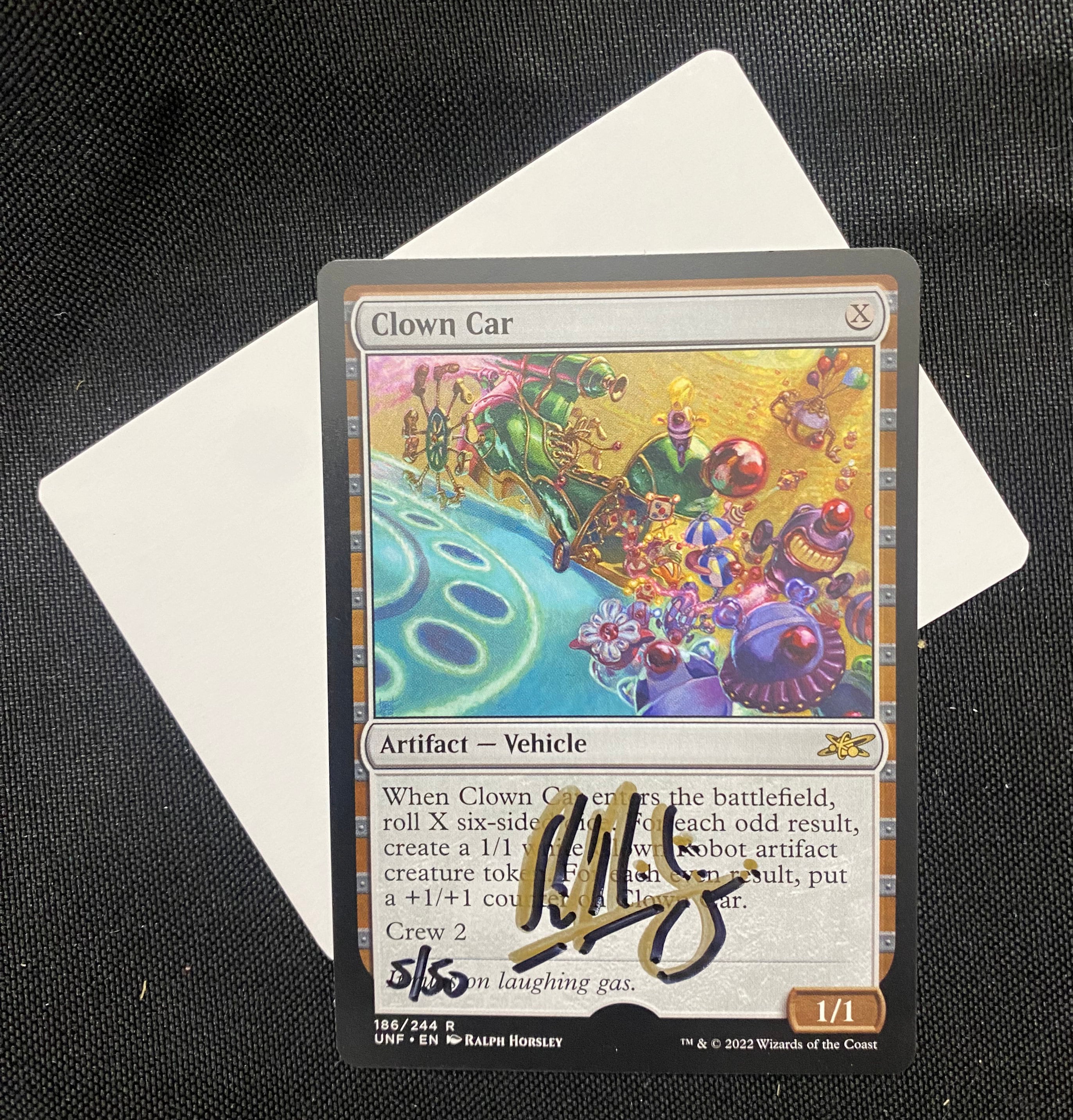 signed cards mtg Magic: The Gathering Card Signed by Brandon Sanderson – The Lightweaver  Foundation main image 0