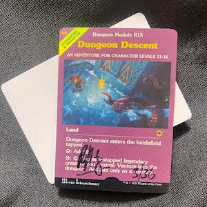 Dungeon Descent (Foil) - Avventure nei regni dimenticati