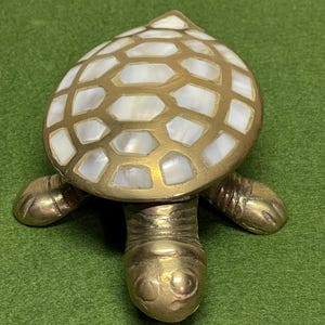 Schildkrötenförmige Schmuckschatulle