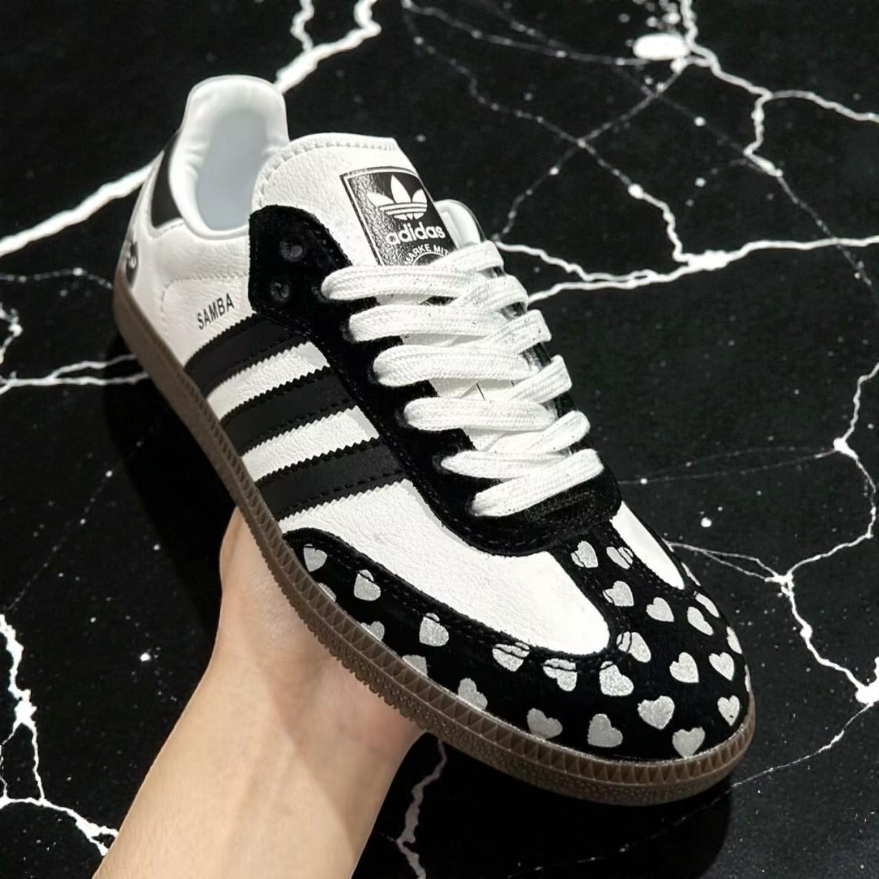 Black Adidas Shoes Superstar - Etsy