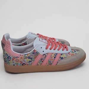 adidas gazelle silver green womens Flower Power main image 0