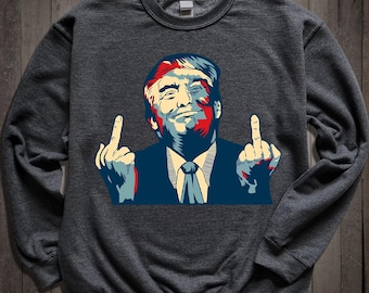Donald Trump Graphic Sweatshirt, Patriotic Unisex Tee