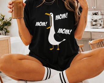 Komfort Farben Mom Shirt, Findet Nemo Shirt, Disney Möwen, Disneyland Shirt, Disney Mama Shirt, Geschenk für Mama, Möwen Shirt