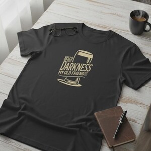 Hello Darkness My Old Friend Shirt • - Shop Trending T-shirts Online In US - Foto 8