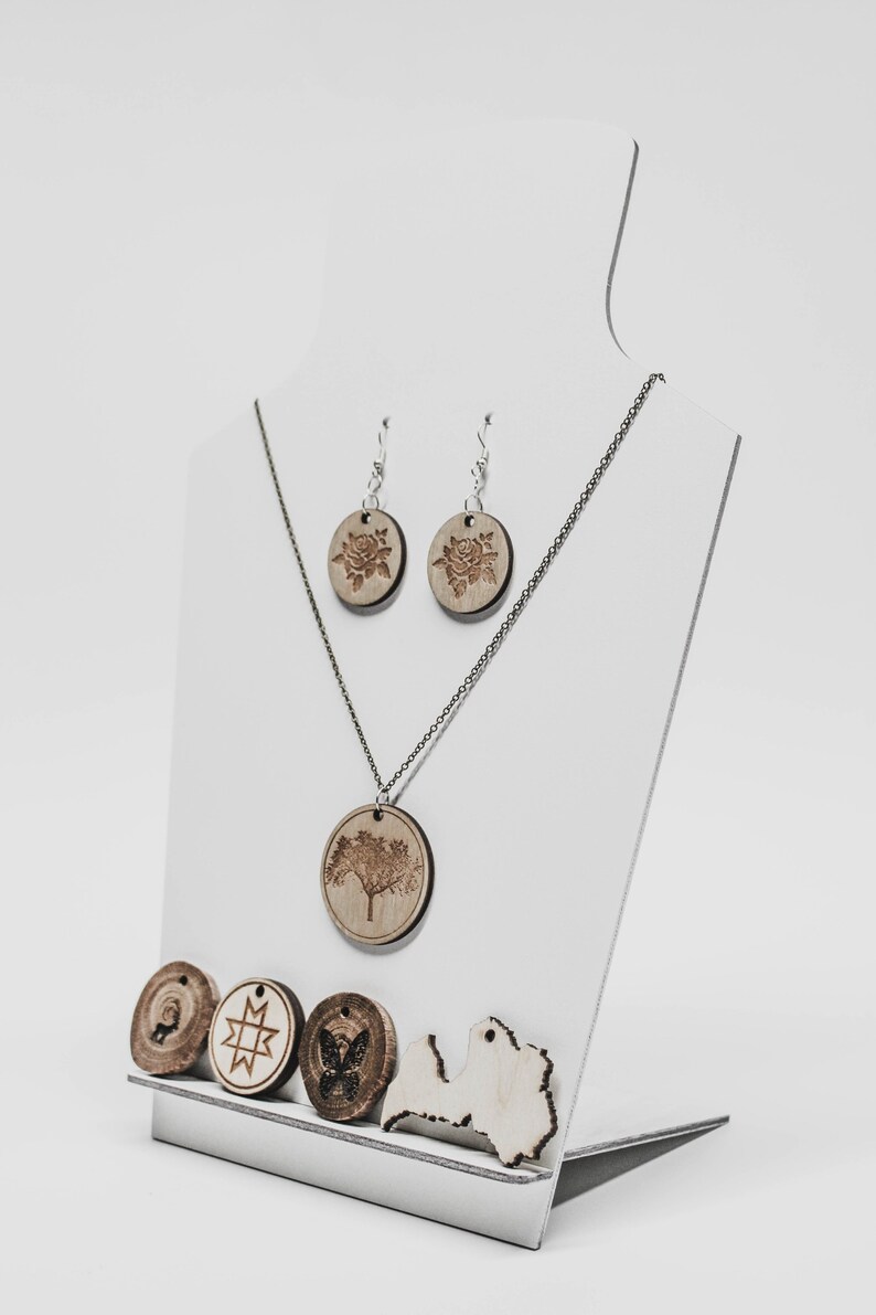 Body Display Stand Jewelry Stands Shops Jewerly Earring Etsy