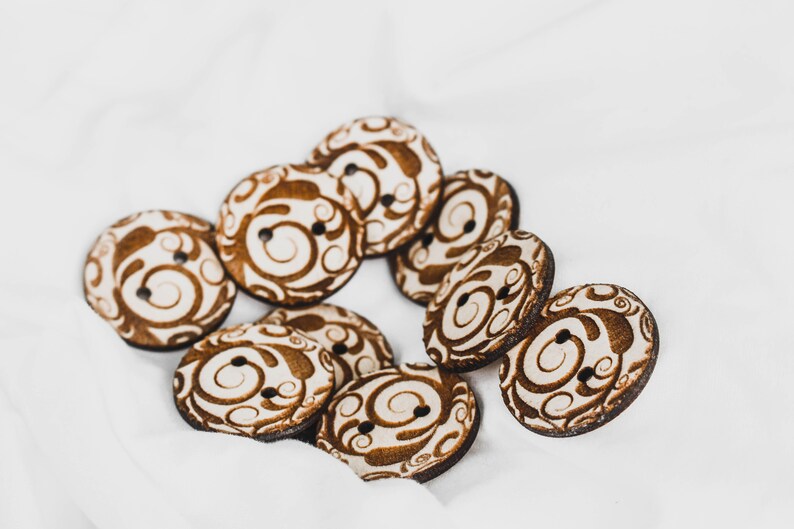 Wood button Sewing buttons Sewing supplies Custom buttons Sewing button Wooden Buttons Wood buttons 10 wood buttons Craft Buttons