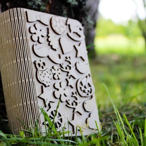4x6 photo album, Photo album, Personalized album, Birthday gift, Wood album, Wood photo album, Gift, Custom photo album, Engraved album