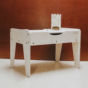 Circus game table /Vintage board game / Dice tower / Gift for kids / Accessories / Kids play table / Childrens table / Eco friendly wood