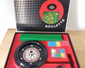 Jeu de roulette vintage