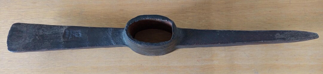 Antique Handcrafted Tool, Old Pickaxe - Etsy