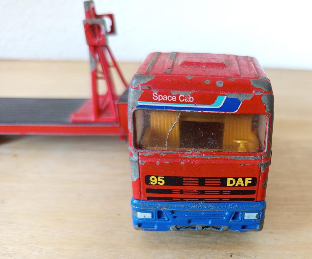 大きめ ドイツ Siku（ジク）製 DAF 95 ガレージ運搬トラック Siku DAF 95 Garage Transporter Truck.vintage - Etsy New Zealand