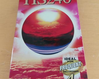 TDK HS 240 VHS blank cassettes