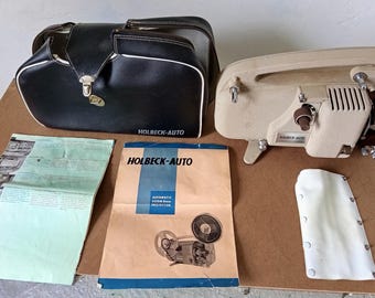 Proyector Holbeck Auto 8mm Cine Film Movie Zoom.Vintage