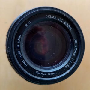 Vintage sigma lens - Etsy España