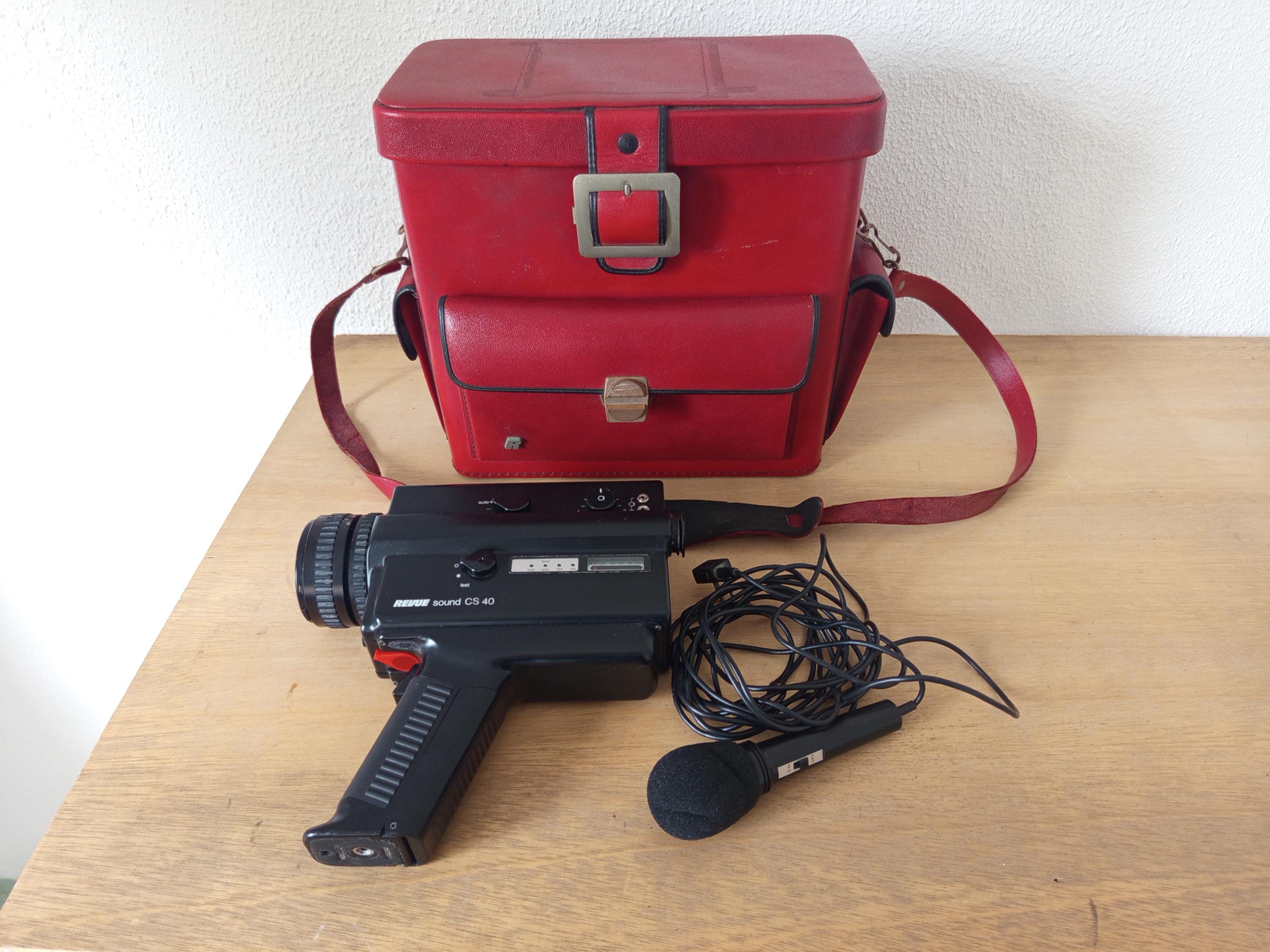 Caméra KOHKA 318 Super 8 Zoom Vintage Vidéo avec Sac de transport
