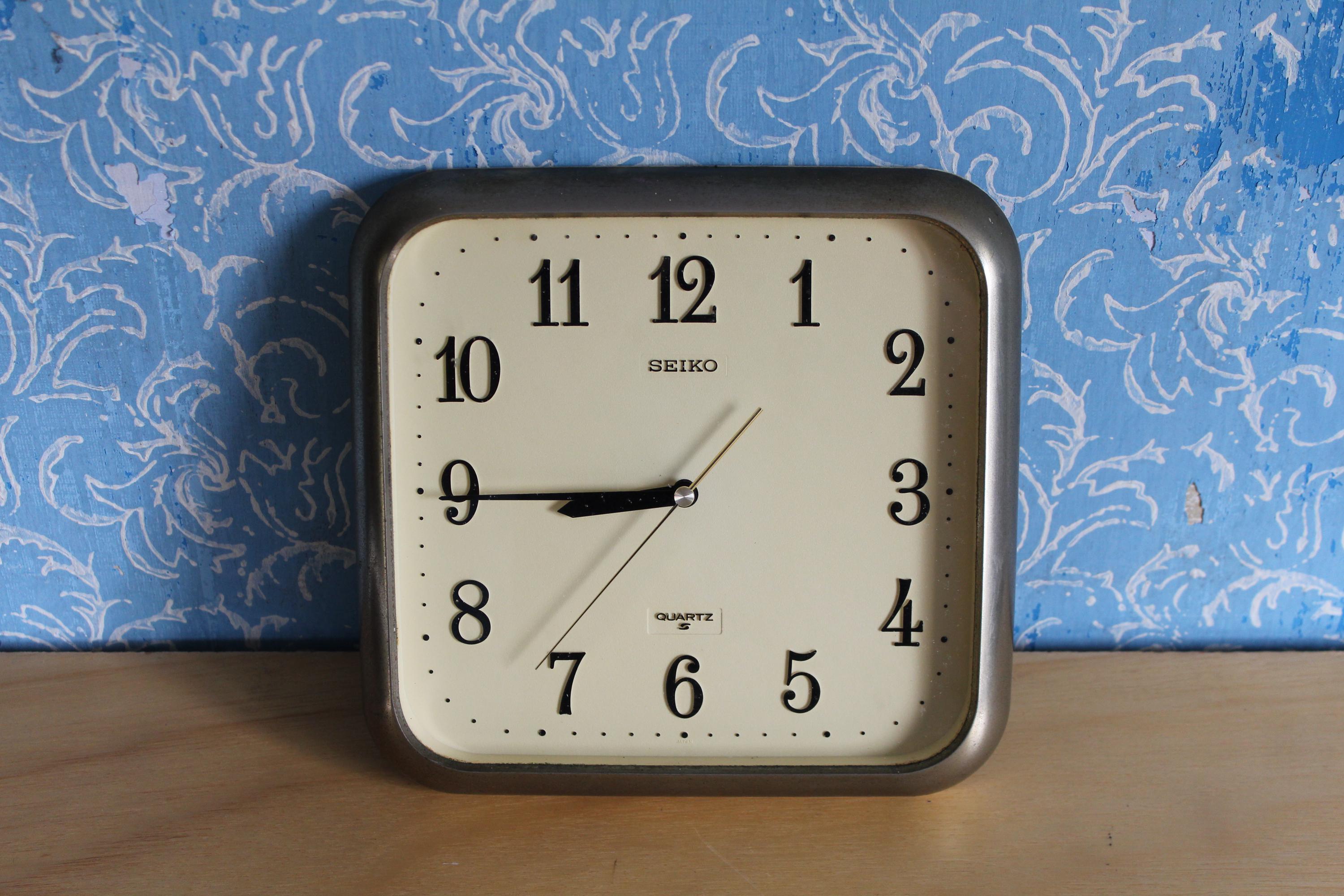 70-80's SEIKO clock 掛時計 昭和 レトロポップ 70-80's SEIKO clock 掛時計 昭和 レトロポップ SEIKO トランジスタ