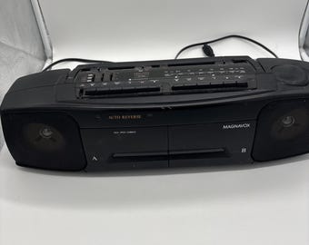Vintage Jeep Radio Boombox Cassette,cd Player/blasters Telemania
