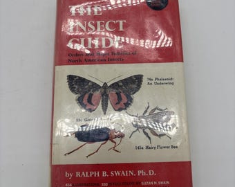 The Insect Guide by Ralph B Swain VTG 1948 Hardcover Dust Jacket Good Condition
