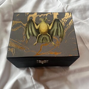 Victorian Bat Gothic Decorative Box