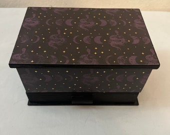 Celestial Serpents Gothic Jewelry Box